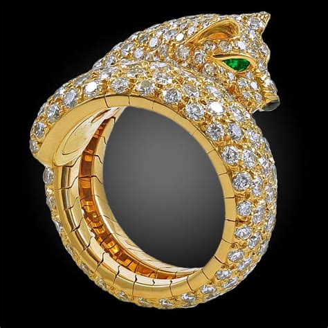 cartier panther rings|cartier panther ring for sale.